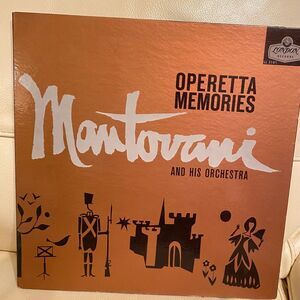 Montovani and his Orchestra Operetta Memories Vintage 2 Vinyl Records Plus 4